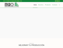 Tablet Screenshot of itagro.com.pe